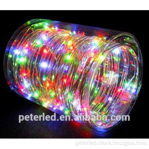 LED Outdoor&indoor Copper String light Christmas light decoration with coiling block packed